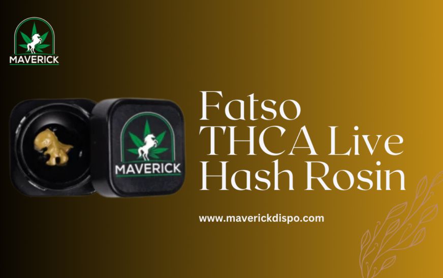 The Fatso Live Rosin by Maverick Dispo The Power of THCA Concentrates