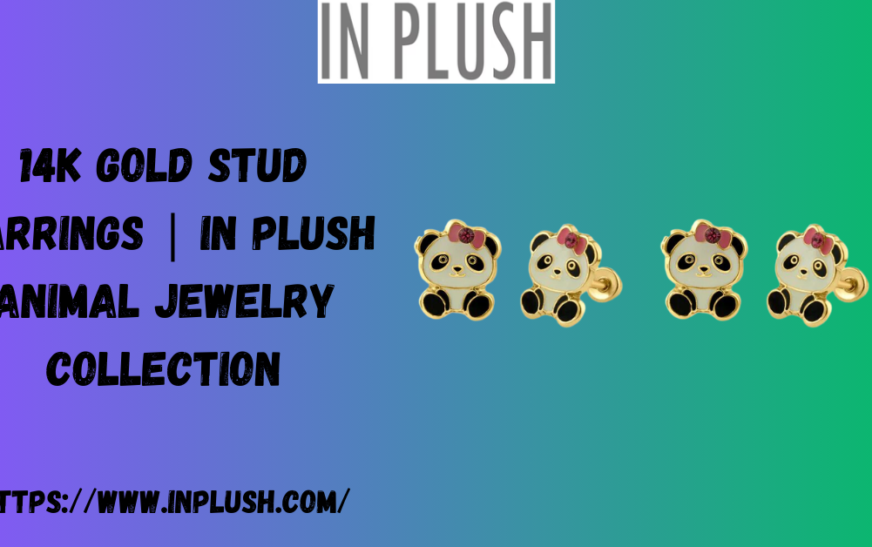 14k Gold Stud Earrings