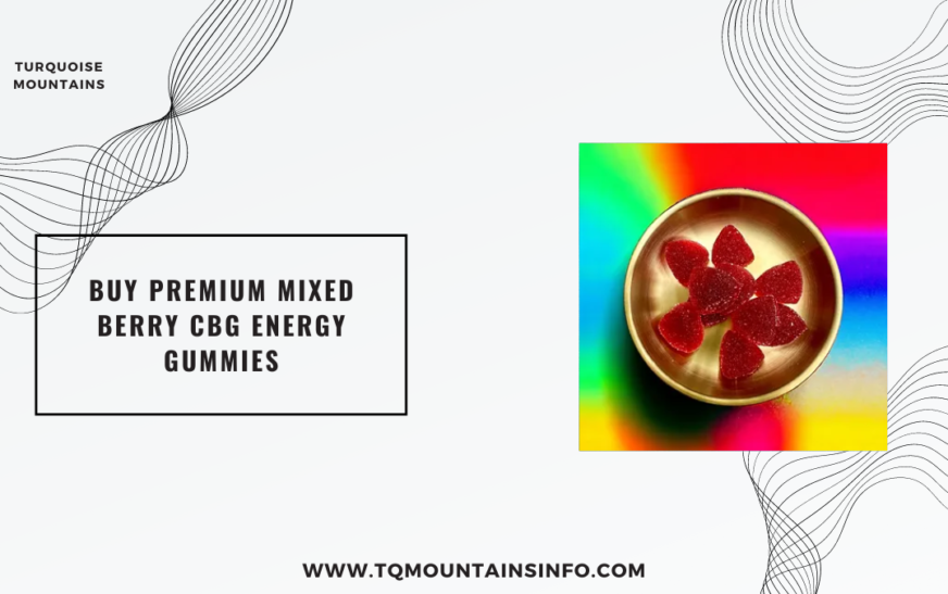 Mixed Berry CBG Energy Gummies