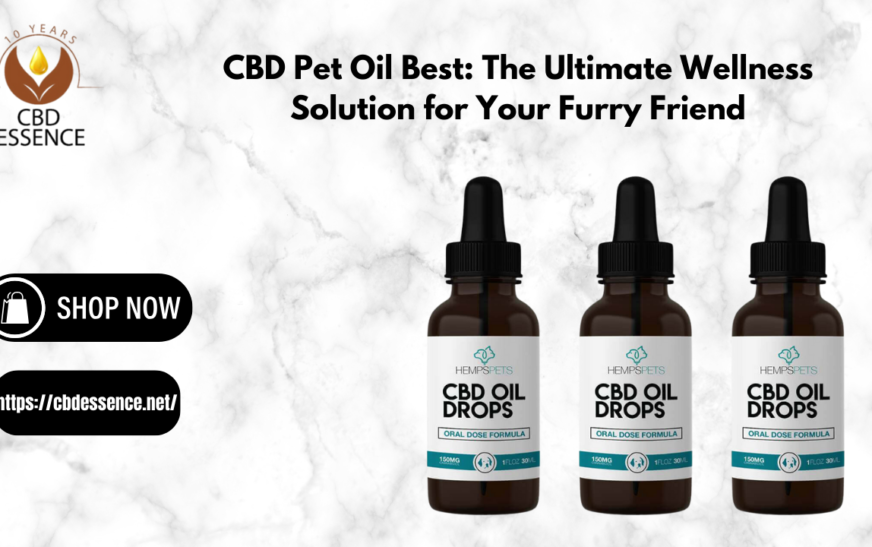 CBD Pet Oil Best