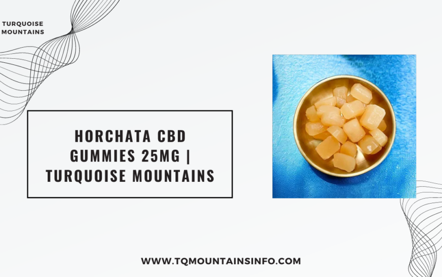 Horchata CBD Gummies 25mg | Turquoise Mountains