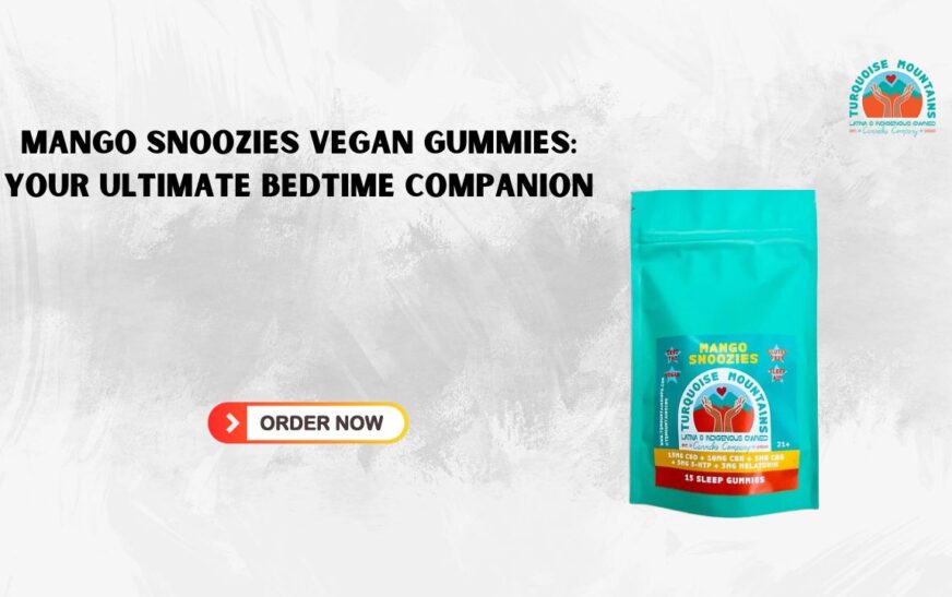 Mango Snoozies Vegan Gummies