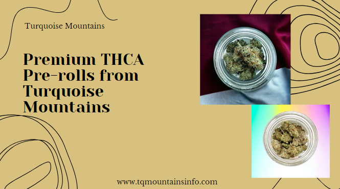 Premium THCA Pre-rolls from Turquoise Mountains