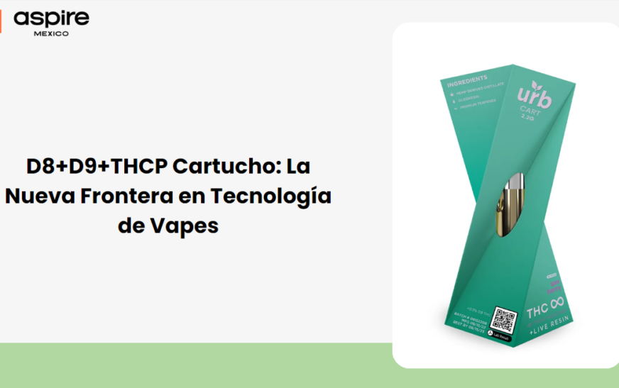 D8+D9+THCP Cartucho: La Nueva Frontera en Tecnología de Vapes