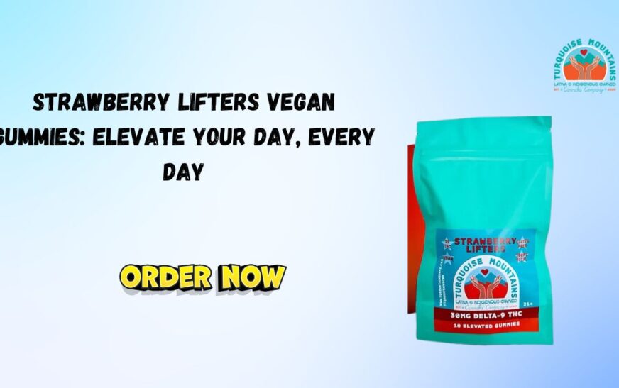 Strawberry Lifters Vegan Gummies