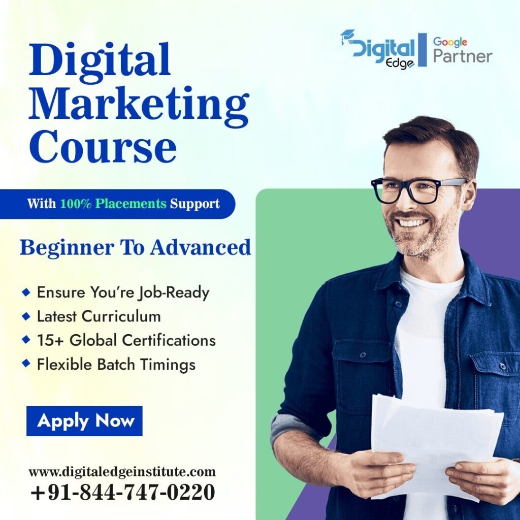 Best Digital Marketing Course and Training in Noida | Digital Edge Institute